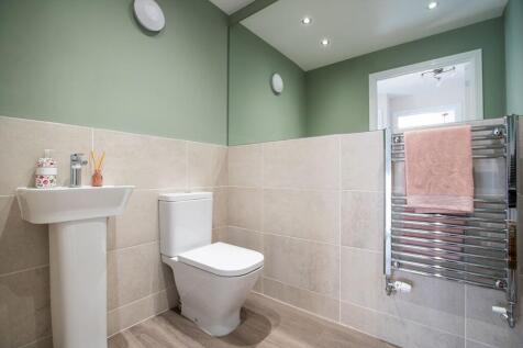 Handy downstairs guest cloakroom