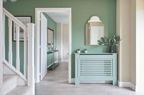 Your hallway is welcoming with space for additional storage