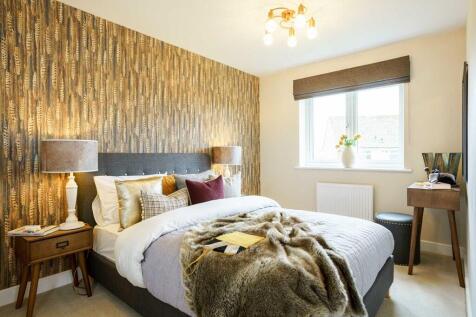 The fourth bedroom is a good size, perfect spare room