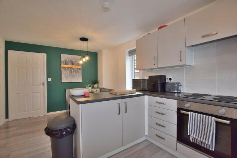 kitchen to dining...