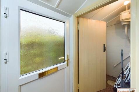 Rear Porch and Storage Room