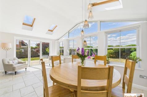 Open Plan Sitting/Dining Room In Orangery Style