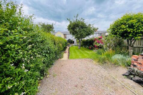 Rear garden &amp; parking area