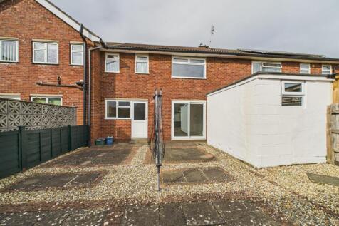 Rear of house