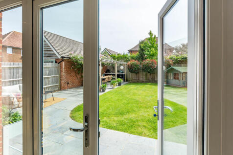 View onto garden