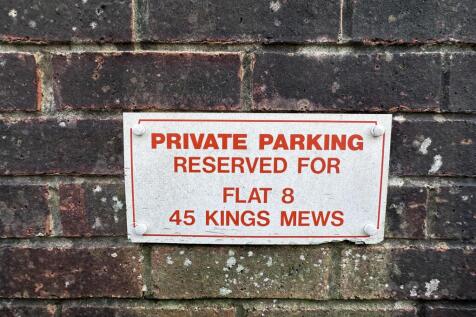 Allocated parking space