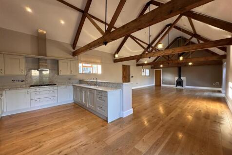 Open plan living area