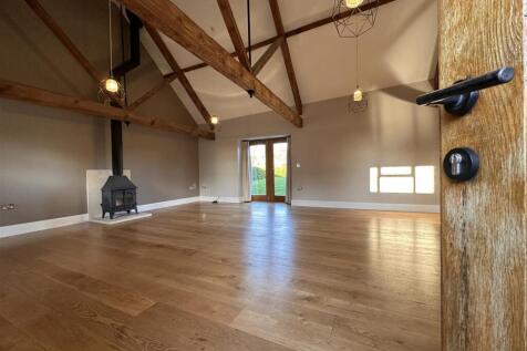 Open plan living area