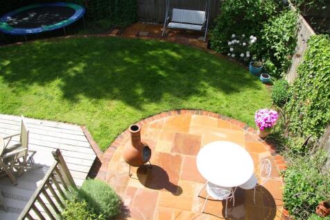back garden, elevated