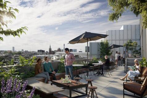 Communal Terrace The Roost CGi