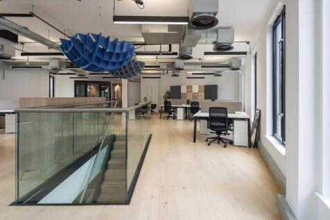 44-46 Sekforde St - feature lighting and desk ar