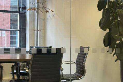 Moorgate House  Meeting Room View Through Glass.