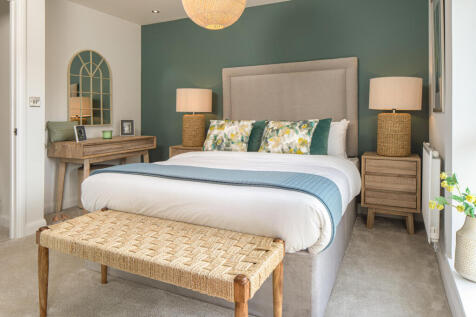 Second bedroom in the Haversham 4 bedroom home