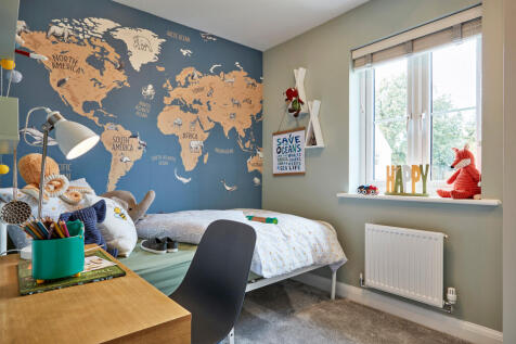 Single bedroom or home office in the Kingsley 4 bedroom home