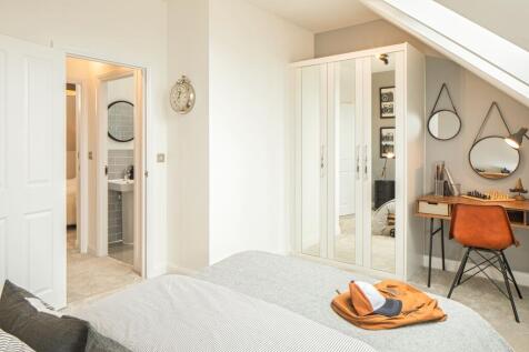 Bedroom in the Greenwood 3 bedroom home