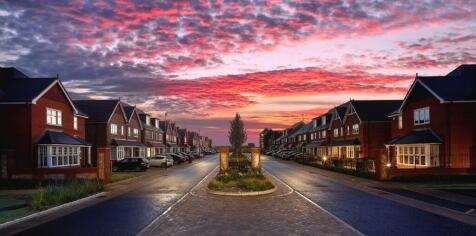 Highcroft at dusk