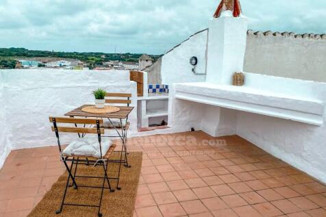 House in Alaior - Terrace with barbecue