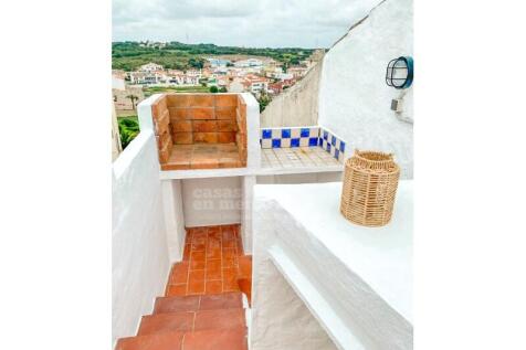 House in Alaior - Terrace with barbecue
