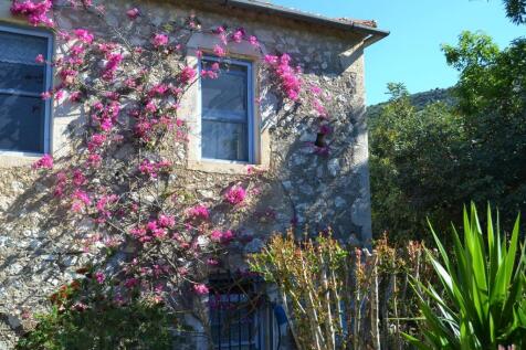 Pretty stone facade