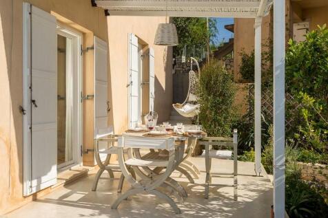 Terrace of house