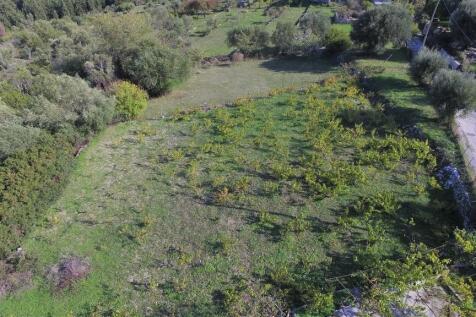 Aerial view of plot