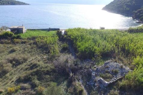 Aerial view of land