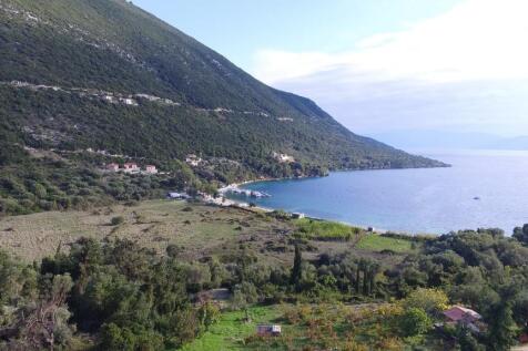 Aerial view of land
