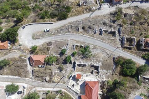 Aerial view of house