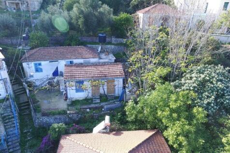 Aerial view of house