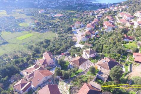 Aerial view of house