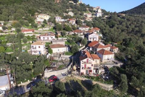 Aerial view of house