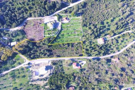 Aerial views of land