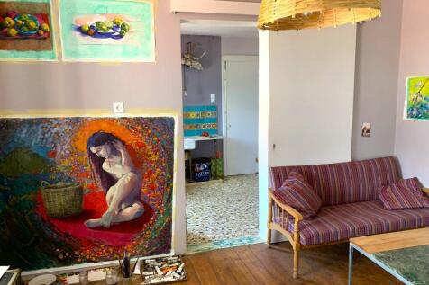 Living room of house