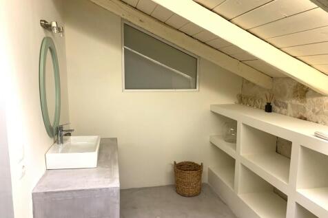 Attic bathroom