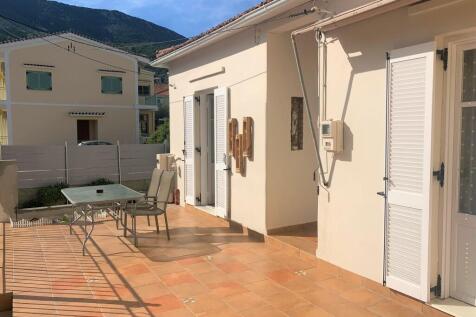Terrace of house