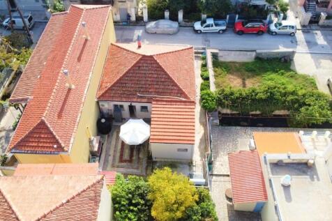 Aerial view of house