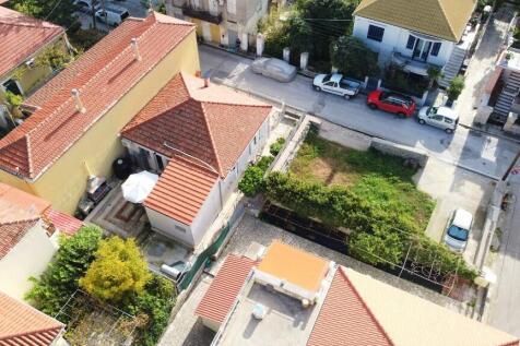 Aerial view of house