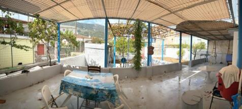 Panoramic of terrace
