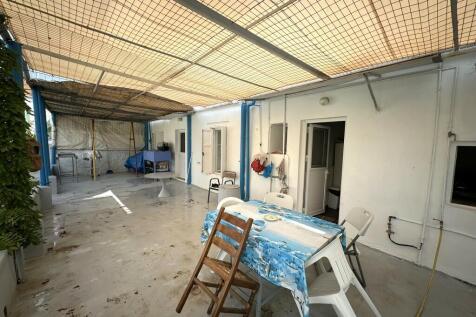 Terrace of house