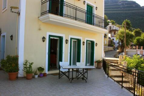 Terrace of house