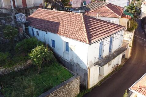 Aerial view of house