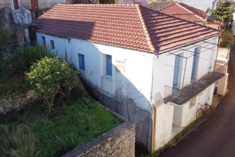 Aerial view of house