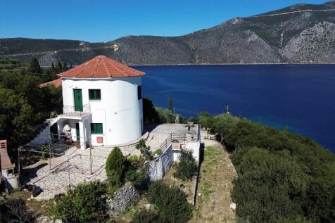 Aerial view of house