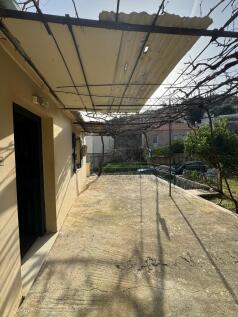 Terrace of house