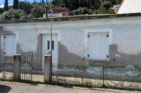 Road view of house