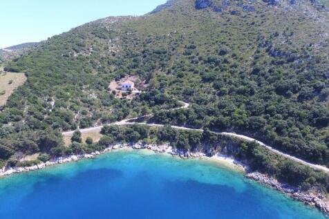 Aerial view of house
