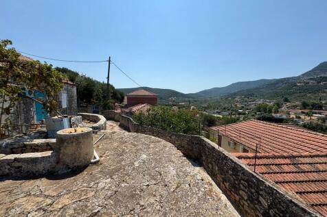 Terrace of house
