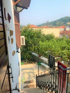 Terrace of house