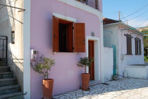 House front facade