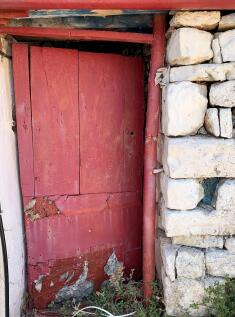 Storeroom door
